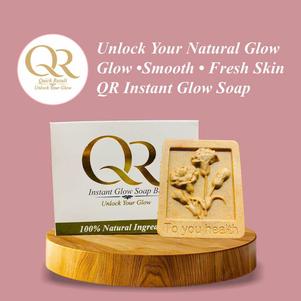 QR Instant Glow Soap Bar--Skin Whitening