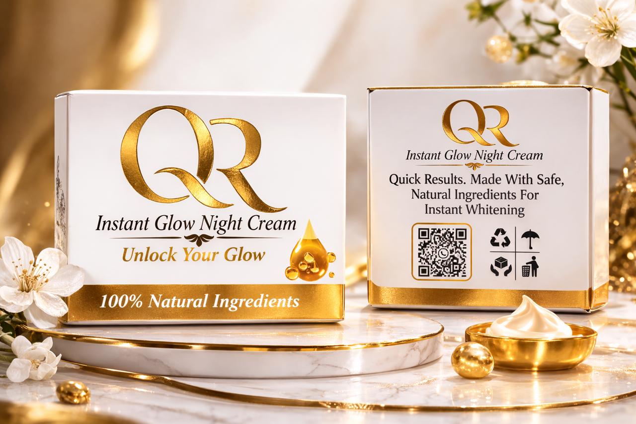 QR Night Cream --Instant Glow Night Cream