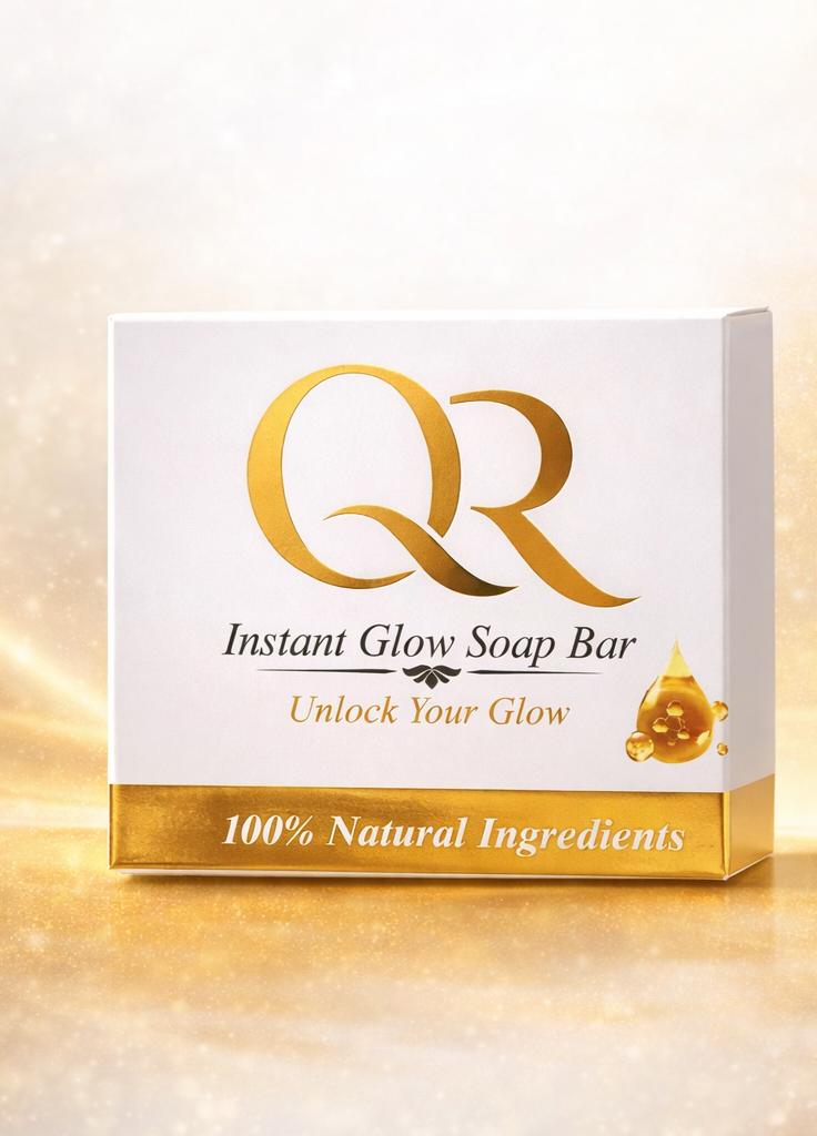 QR Instant Glow Soap Bar--Skin Whitening